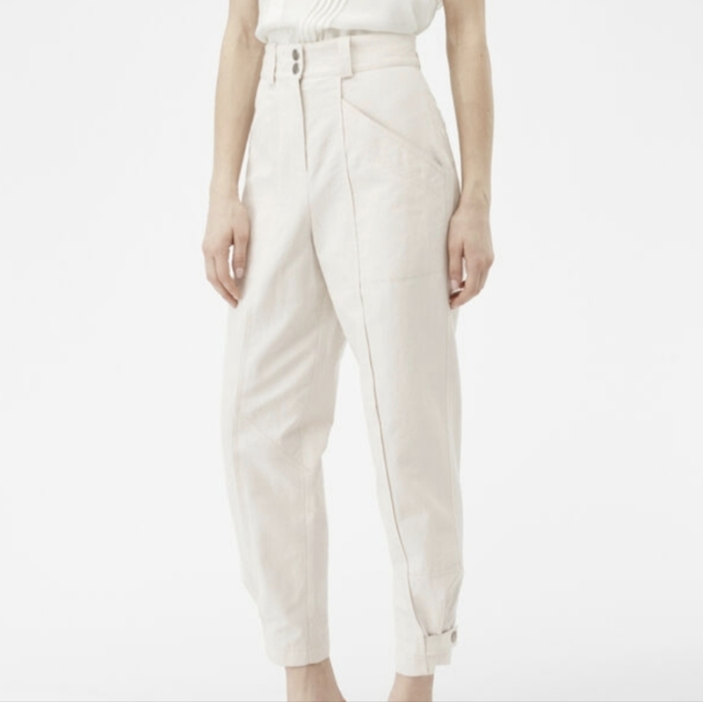 NWT Rebecca Taylor Textured Cotton Pants - Picture 4 of 12
